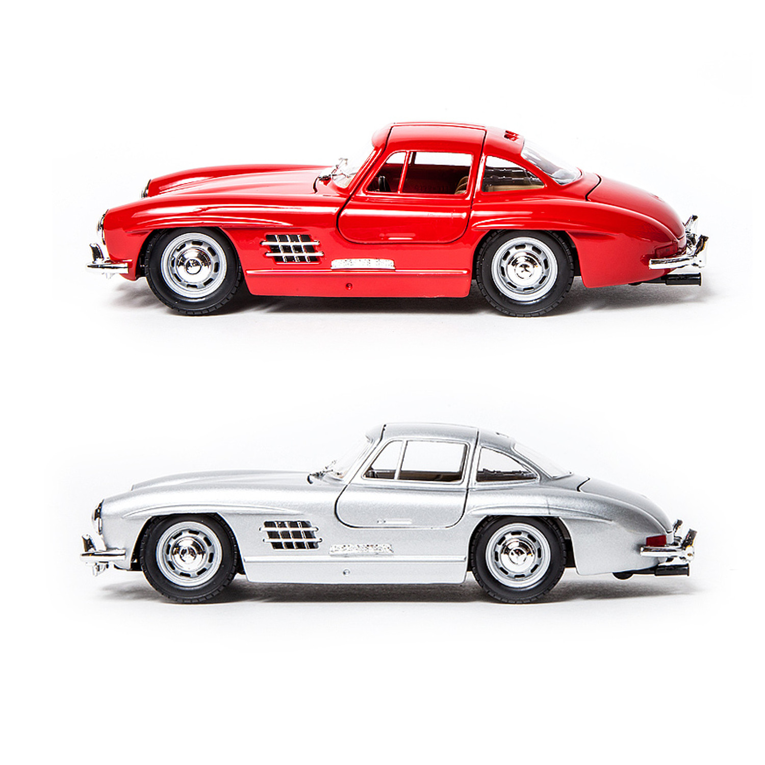 Колекційна автомодель Mercedes-Benz 300 SL 1954 Bburago 1:24 металева — превʼю 14