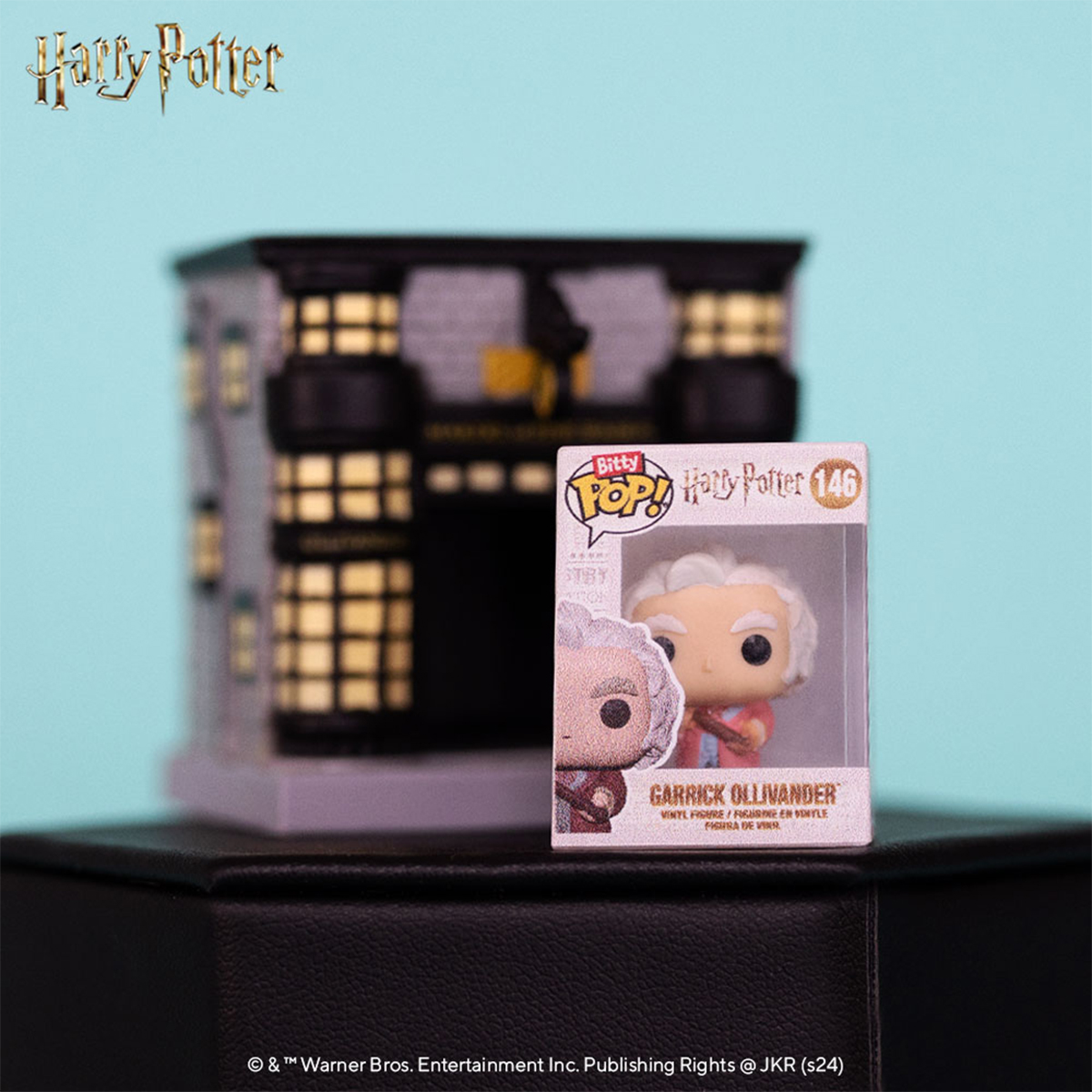 Набір фігурок Funko Bitty Pop Town — Гаррі Поттер Олівандер (Harry Potter Ollivander) — 2,54 см — превʼю 12