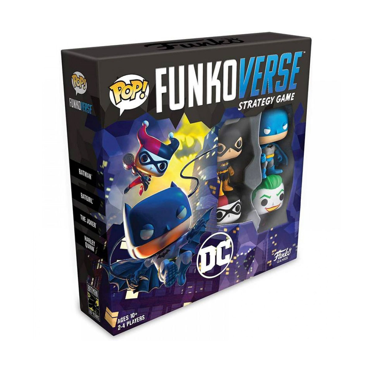 Настільна гра Pop! Funkoverse DC 4 фігурки для 2-4 гравців — превʼю 2
