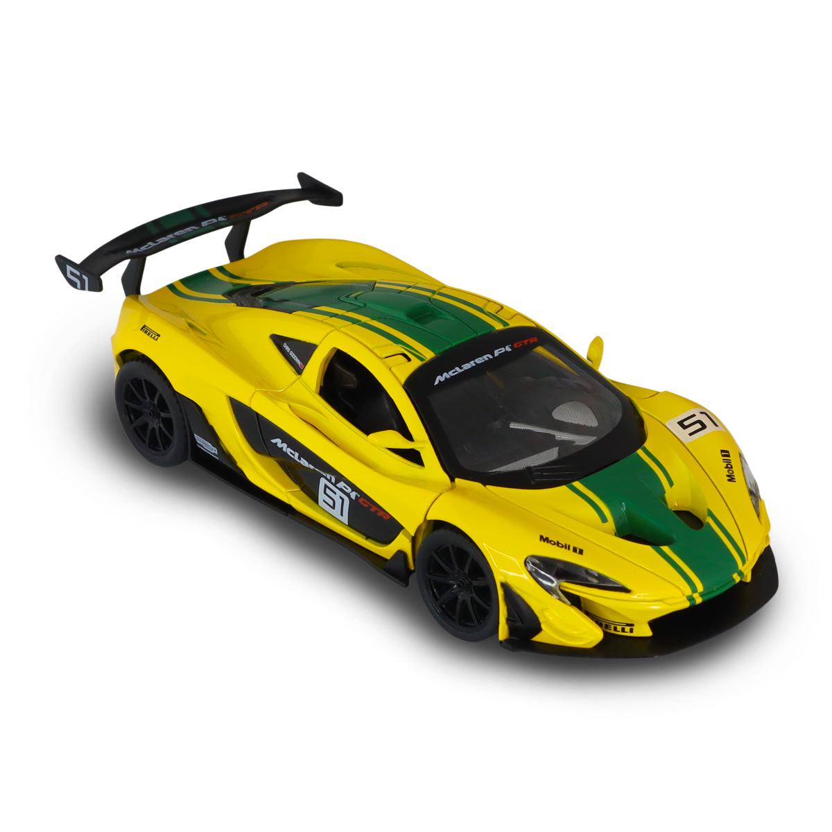 Автомодель McLaren P1 Techno Drive 1:24 Жовта — превʼю 28