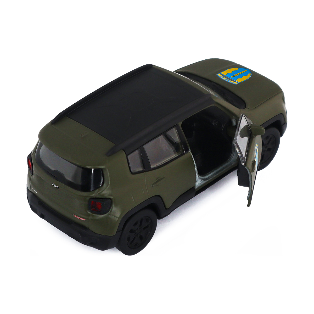 Колекційна автомодель Jeep Renegade Trailhawk Айдар TechnoDrive 1:40 металева — превʼю 18