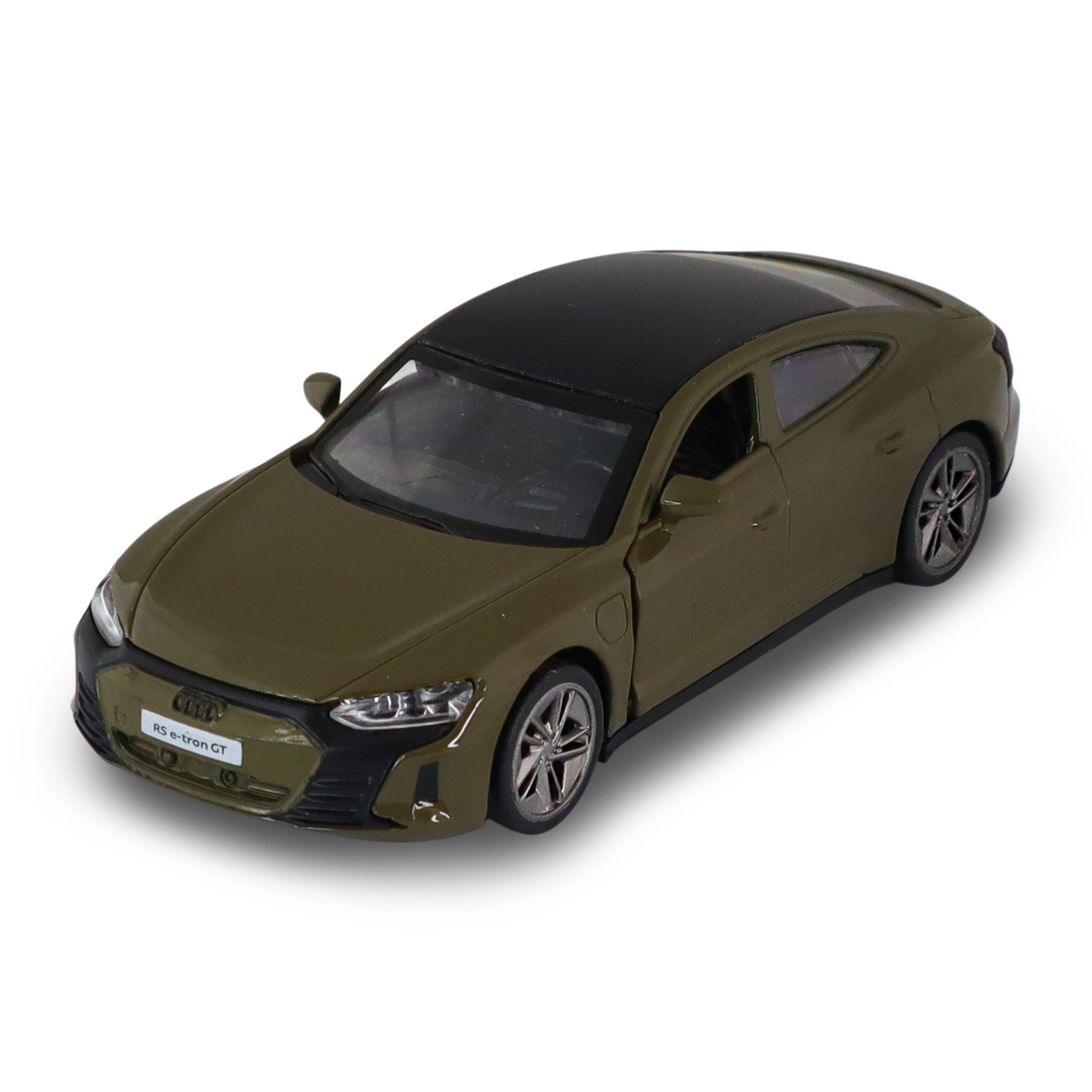 Автомодель Audi RS E-tron GT Techno Drive 1:43 металева з функцією pull back Коричнева — превʼю 16