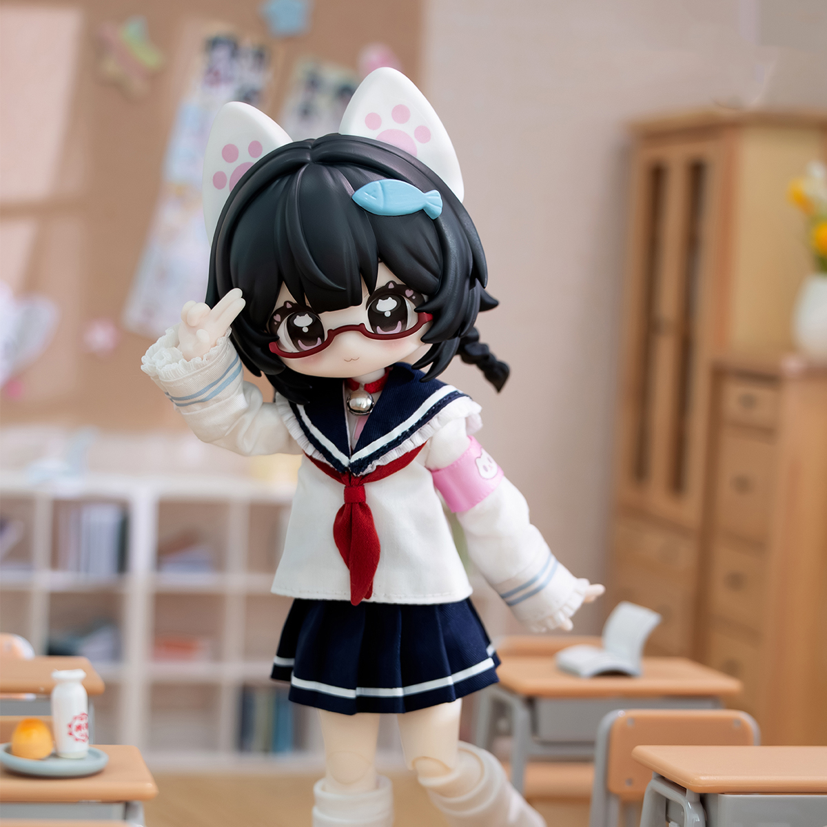 Шарнірна лялька BJD POP TOP JOTOYS Ключик щастя 17 см з аксесуарами — превʼю 23