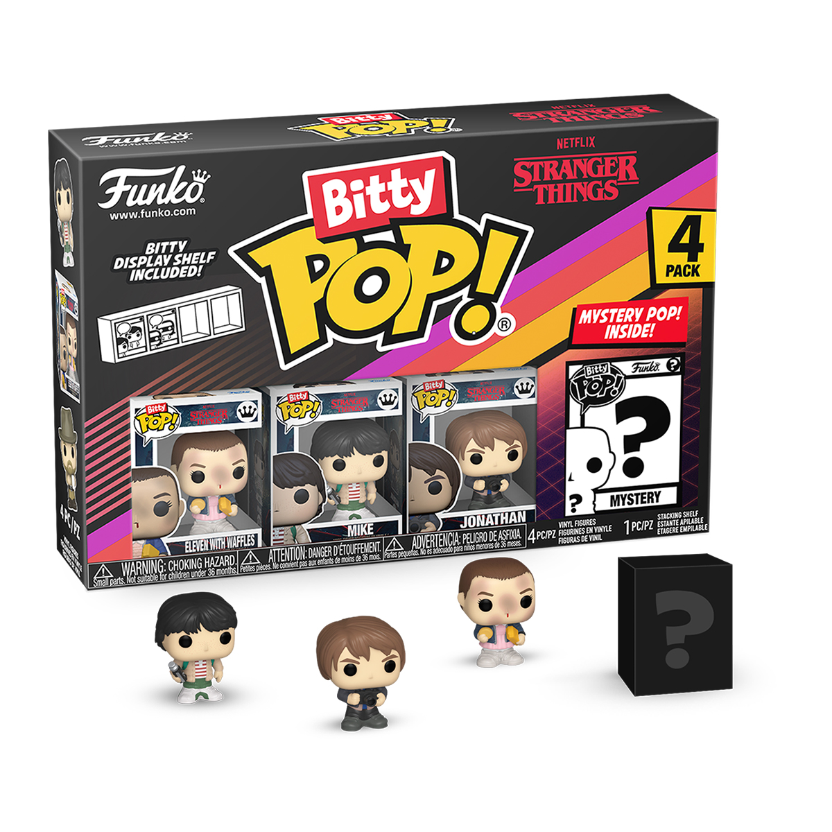 Фігурка Funko Bitty Pop — Одинадцять (Eleven) — 2,5 см в асортименті — превʼю 5
