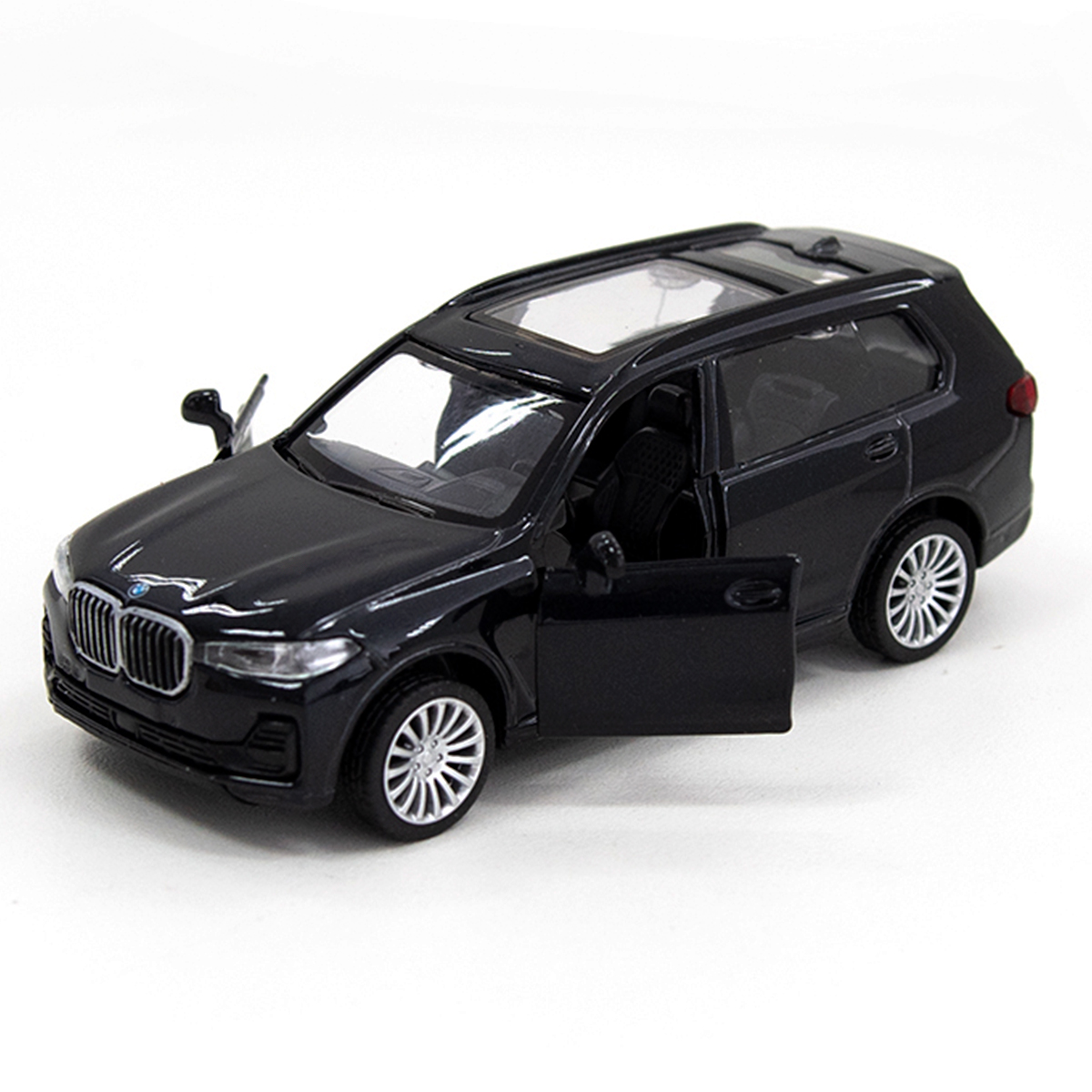 Автомодель BMW X7 Techno Drive металева Чорна — превʼю 23