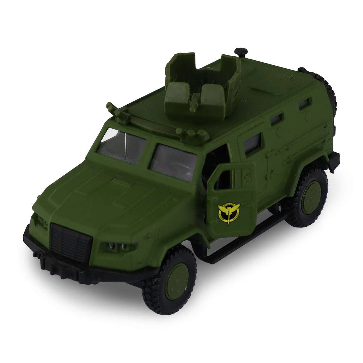 Модель іграшкова TechnoDrive Козак-2М1 Шеврони Героїв ГУР МО металева 12 см — превʼю 30