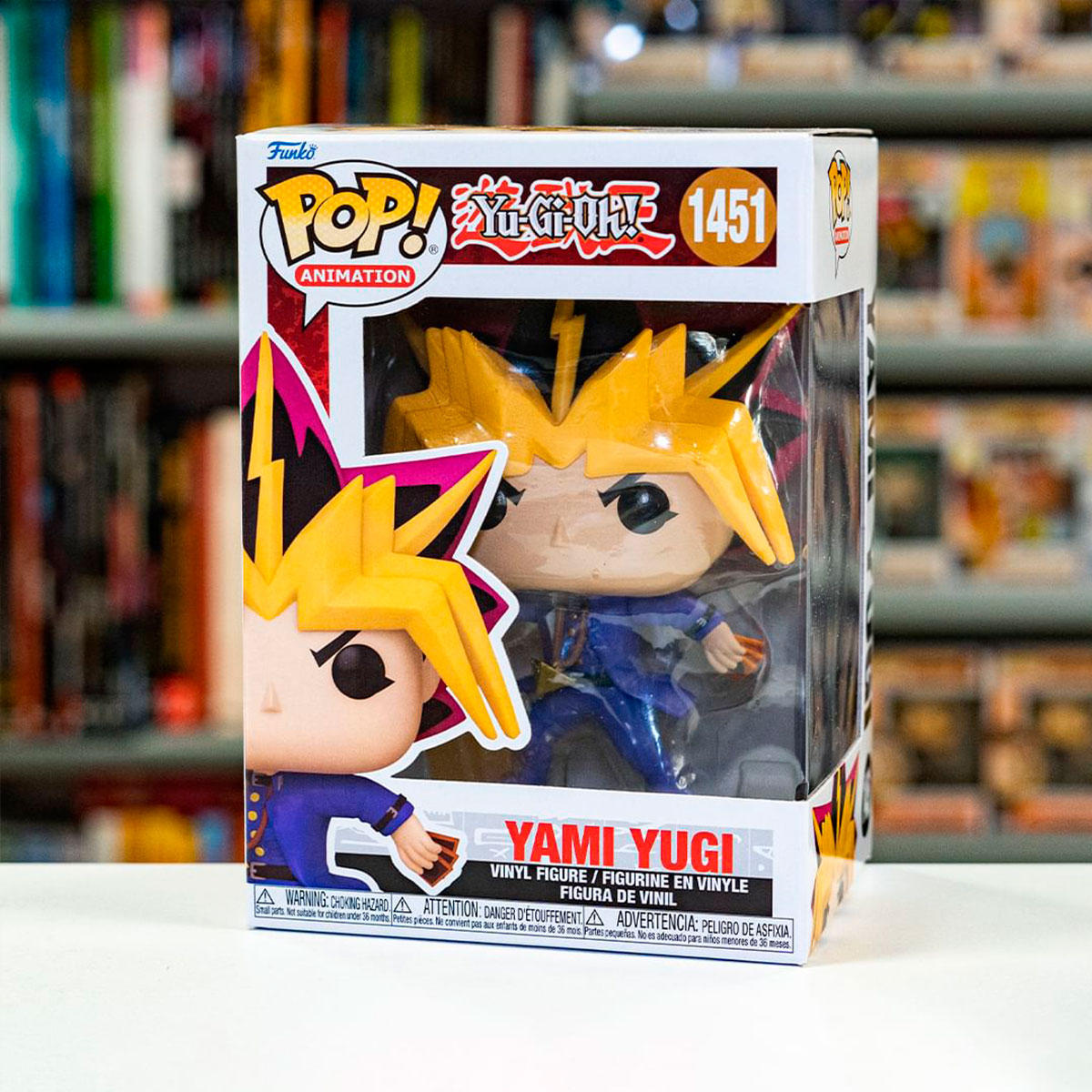 Колекційна ігрова фігурка Funko Pop Yami Yugi Yu-Gi-Oh - Ямі Югі Багатоколірна — превʼю 9
