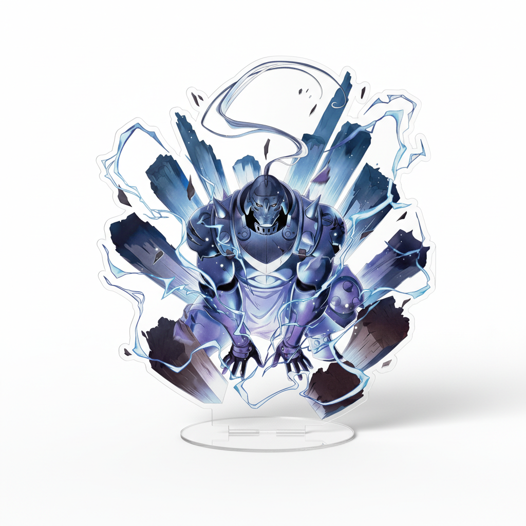 Акрилова фігурка Альфонс Елрік Alphonse Elric Сталевий алхімік Fullmetal Alchemist 150 x 50 мм 32953 — превʼю 3