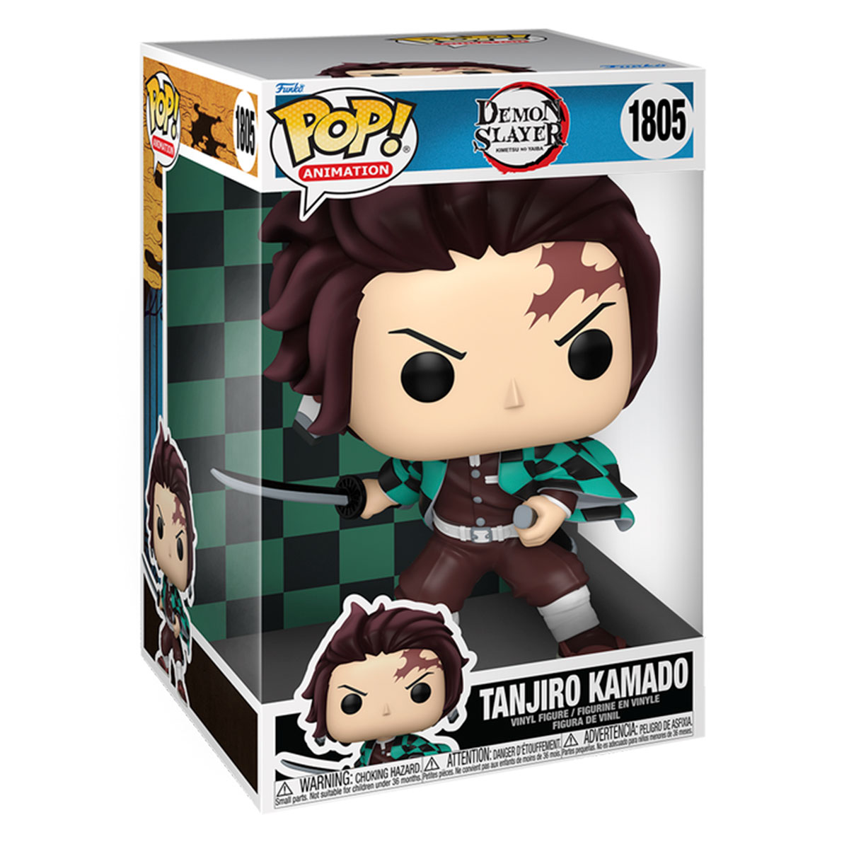 Колекційна ігрова фігурка Funko POP Demon Slayer - Kamado Tanjiro Камадо Танджіро — превʼю 6
