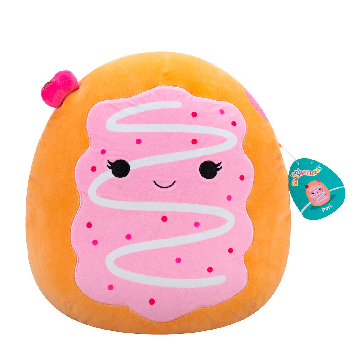М'яка іграшка Squishmallows — Вишневий пончик Перл (Cherry Donut Pearl) — 36 cm — превʼю 14