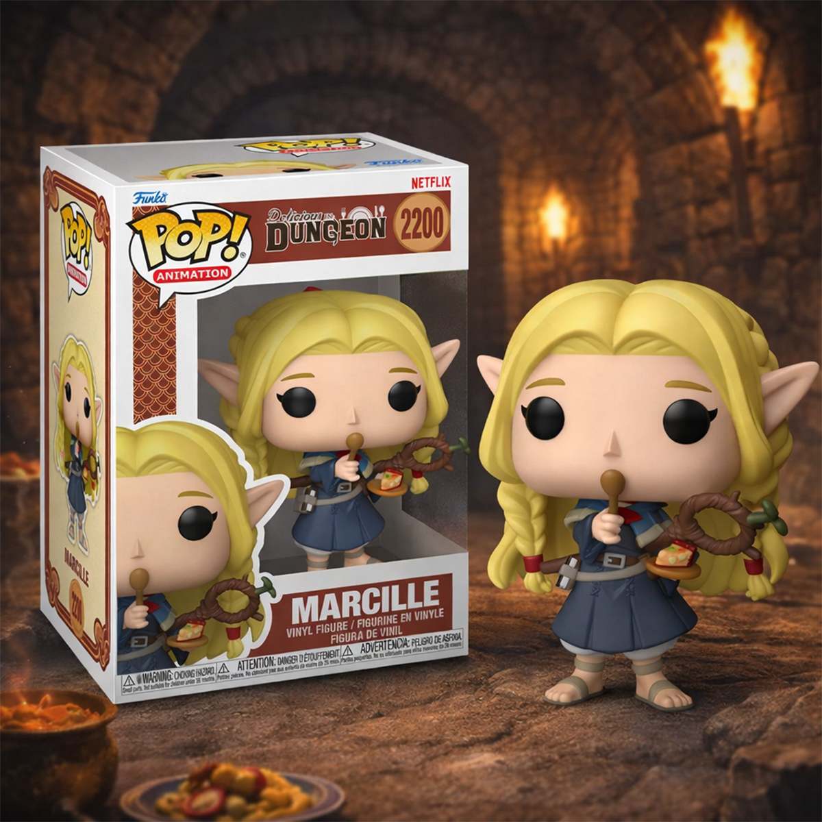 Ігрова фігурка Funko POP - Marcille Donato - Підземелля смакоти - Марсіль Донато — превʼю 6
