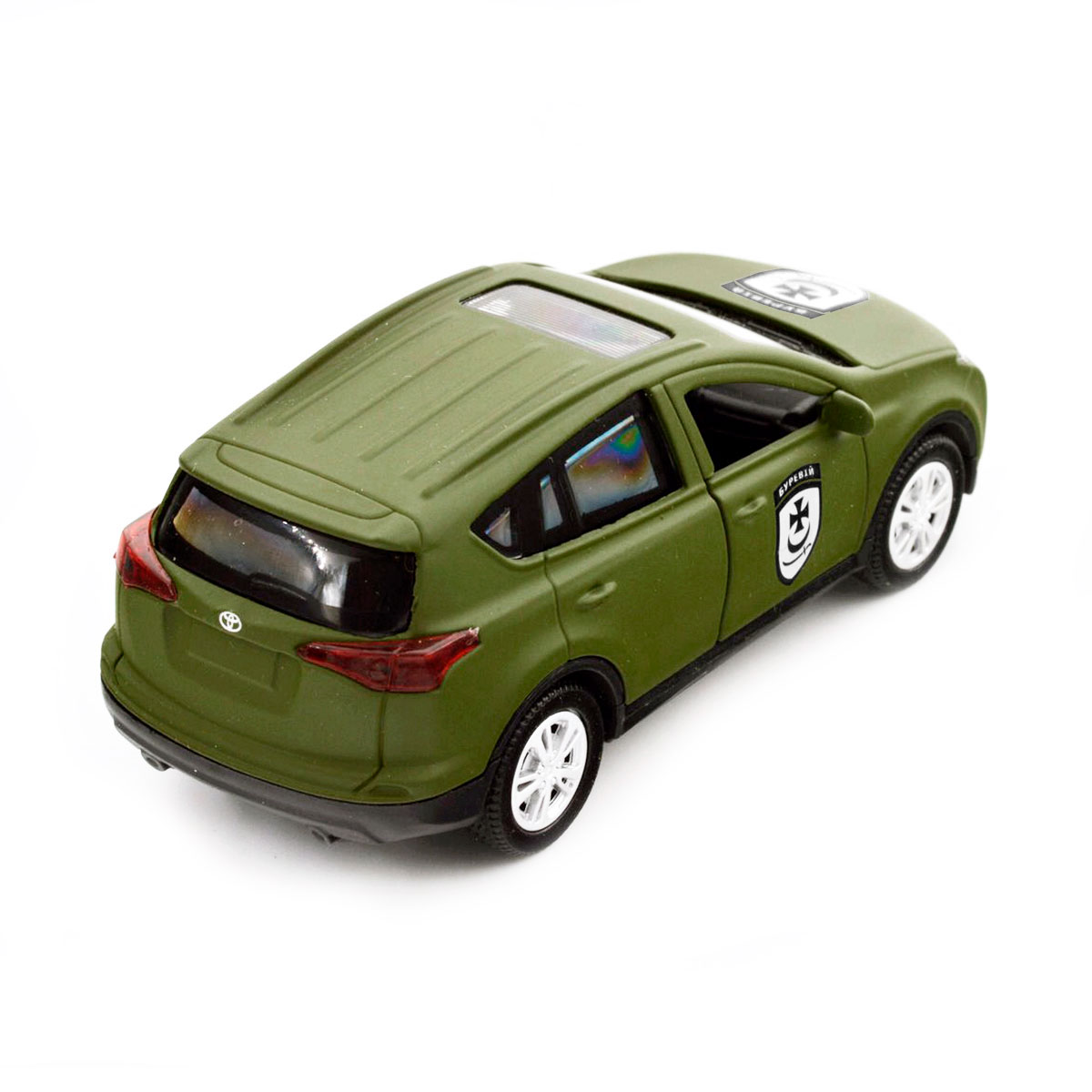 Автомодель Toyota RAV4 Буревій TechnoDrive 1:40 Шеврони Героїв металева — превʼю 28