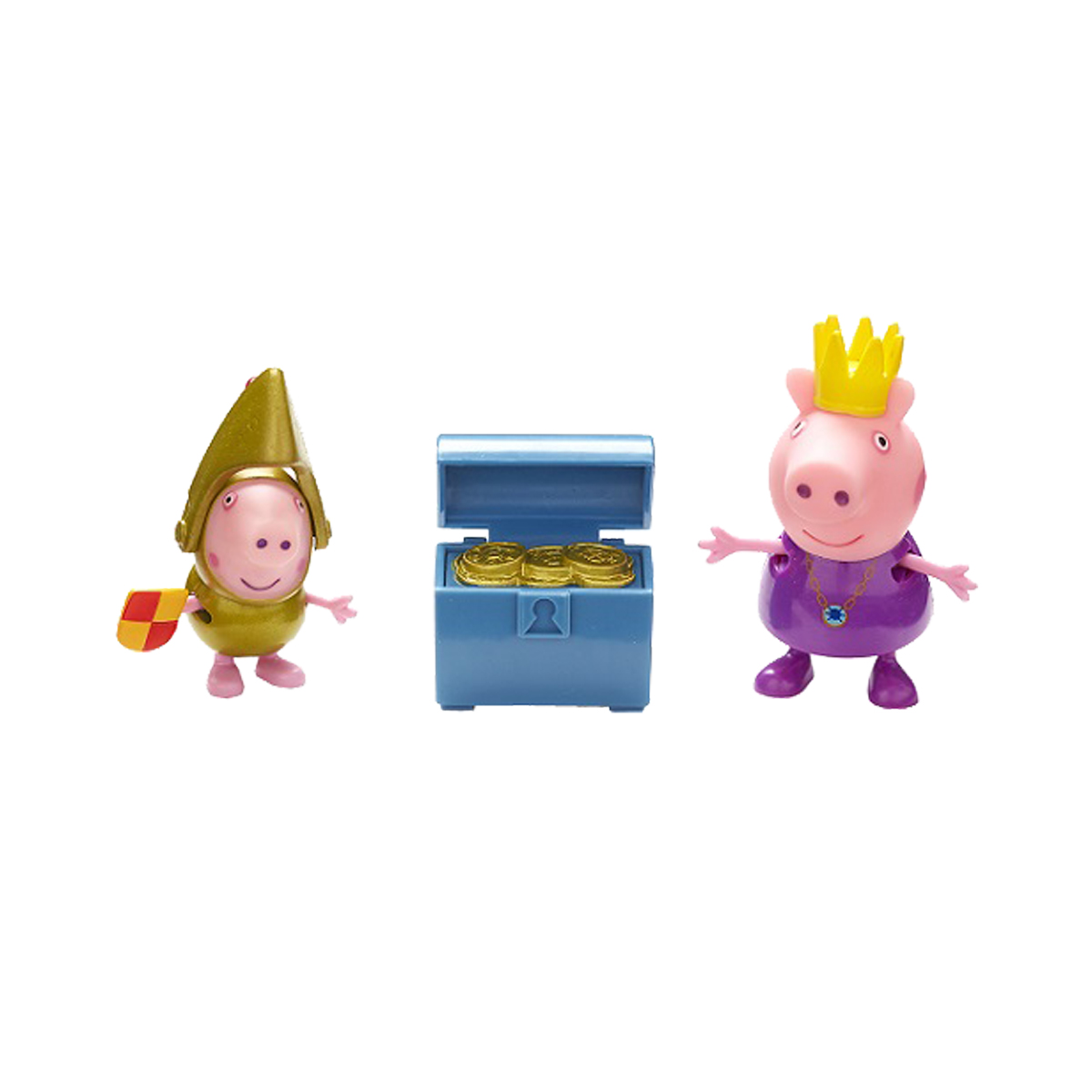 Набір фігурок Peppa Pig Принцеса Пеппа і Сер Джордж з аксесуарами 3 шт — превʼю 3