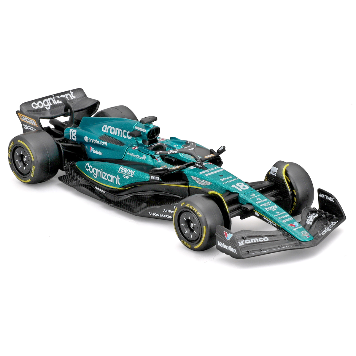 Автомодель Bburago Aston Martin AMR23 2023 1:43 — превʼю 20