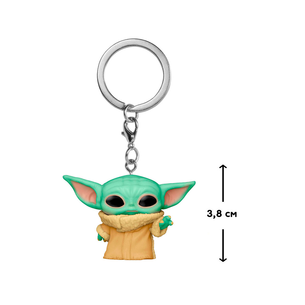 Ігрова фігурка на кліпсі Funko POP The Mandalorian Grogu колекційна Зелений — превʼю 8
