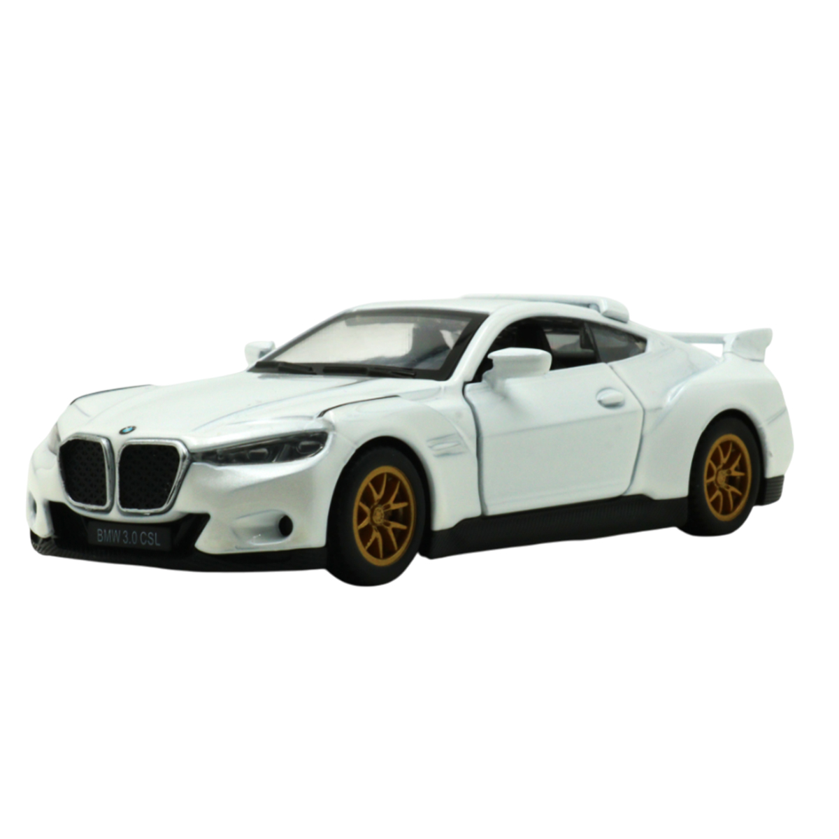 Автомодель Techno Drive BMW 3.0 CSL металева 1:42 Біла — превʼю 16