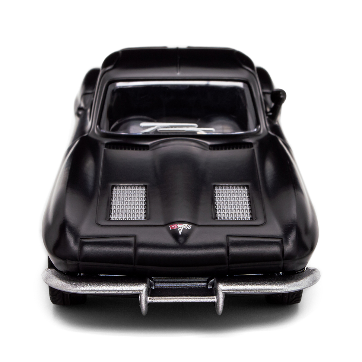 Автомодель Chevrolet Corvette Split Window 1963 металева 1:35 Матова чорна — превʼю 29