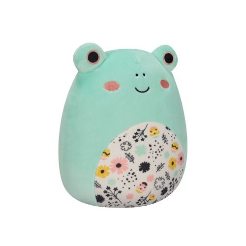 М'яка іграшка Squishmallows Жабка Фрід 13 см Різнобарвна — превʼю 3