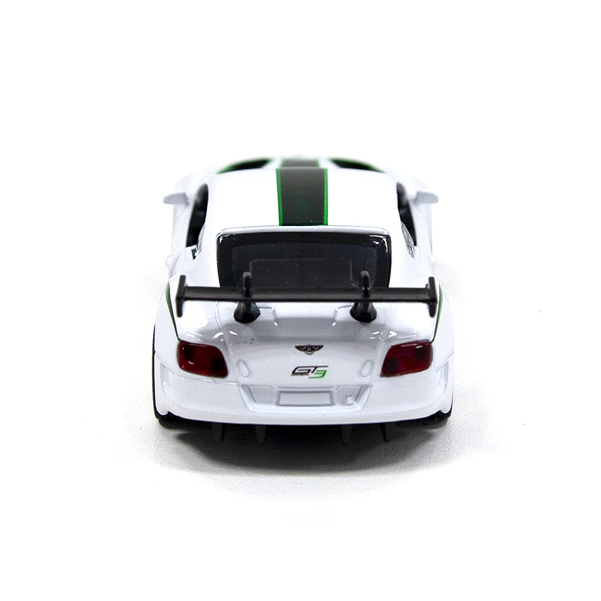 Автомодель Bentley Continental GT3 TechnoDrive металева з функцією pull-back Біла — превʼю 7