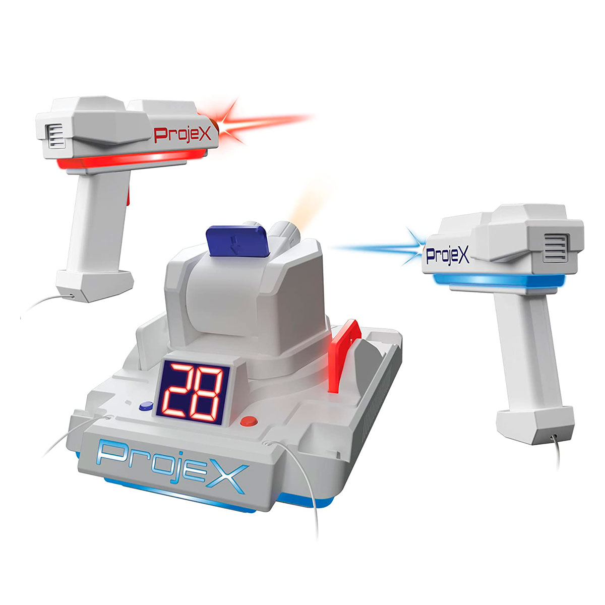 Ігровий набір для лазерних боїв з проектором Laser X Animated для дітей — превʼю 10
