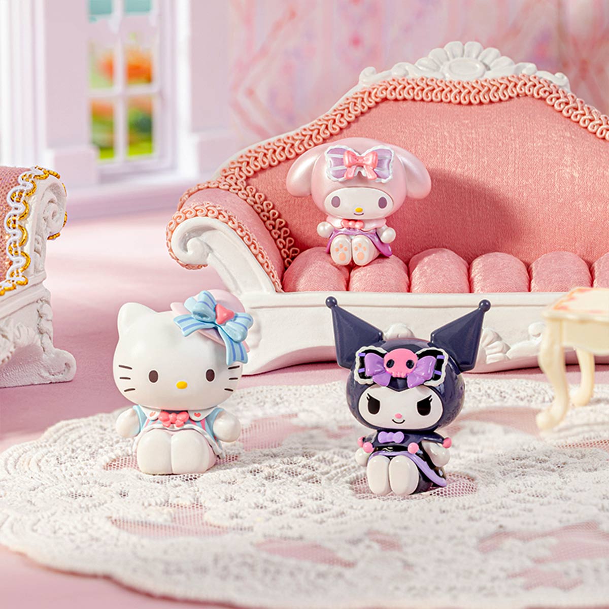 Фігурка-сюрприз Pop Top Sanrio – Елегантні панянки – Hello Kitty My Melody Kuromi — превʼю 14