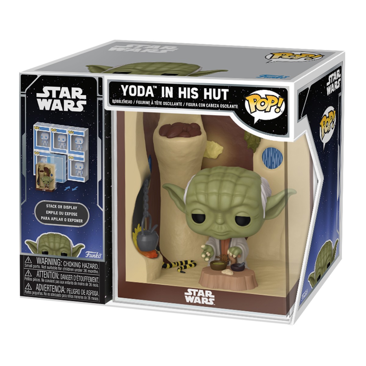 Ігрова фігурка Колекційна Funko POP Star Wars - Хатинка Йоди Yoda Hut — превʼю 3