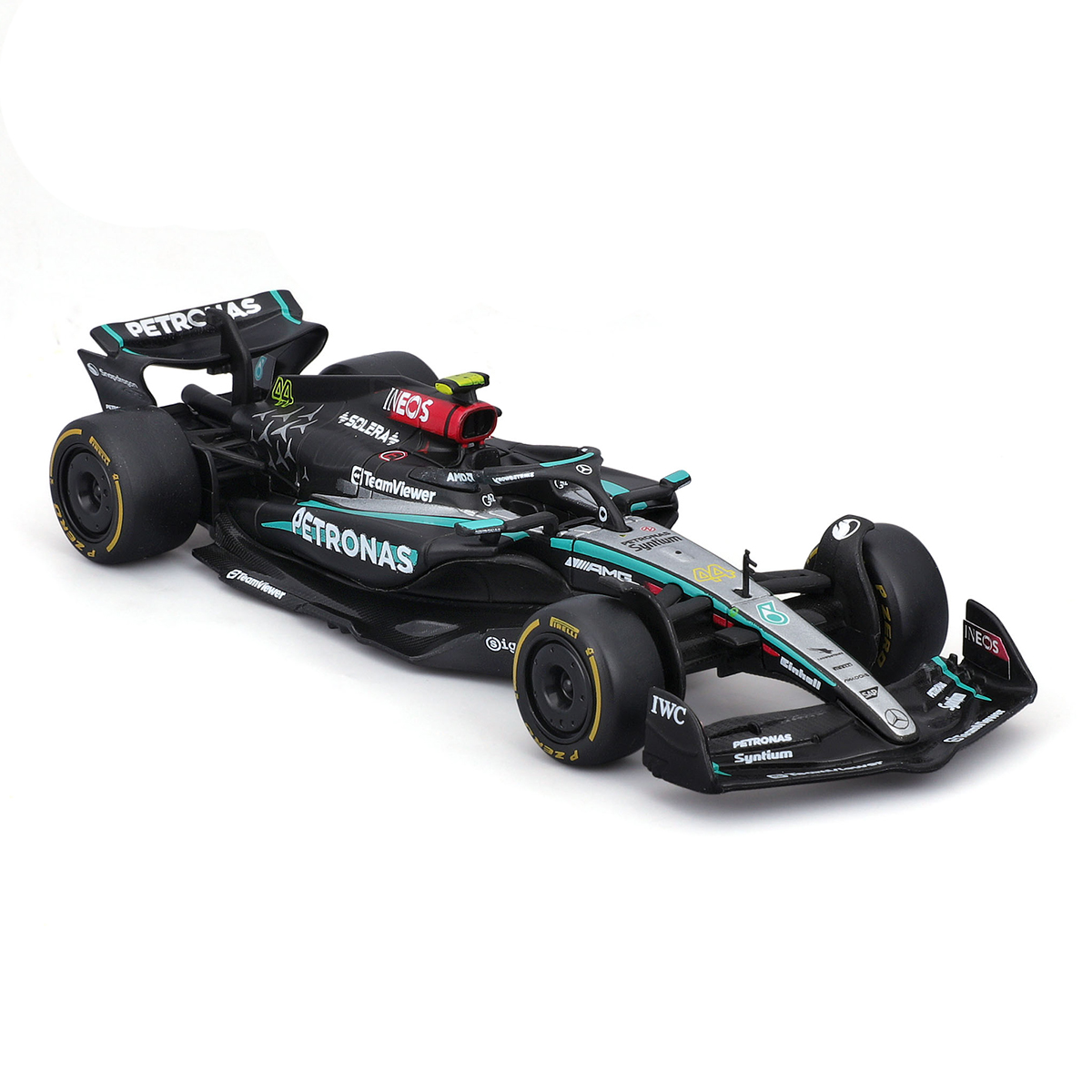 Колекційна модель Bburago Mercedes-AMG F1 W15 Performance 2024 1:43 — превʼю 15