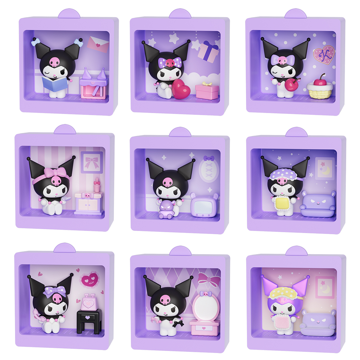 Фігурка-сюрприз Sanrio Pop Top — Куромі Kuromi — 6 см — Святковий настрій — превʼю 11