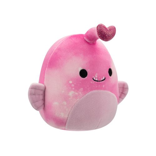 М'яка іграшка Squishmallows Риба-вудильник Сі 13 см Різнобарвна — превʼю 2