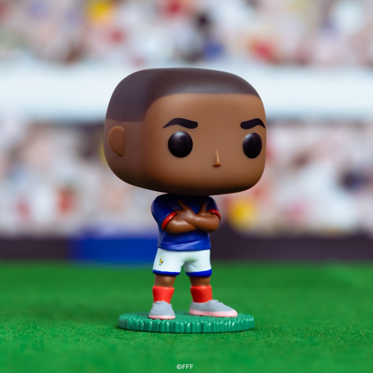 Ігрова колекційна фігурка Funko POP Football Kylian Mbappe Франція Різнокольорова — превʼю 9
