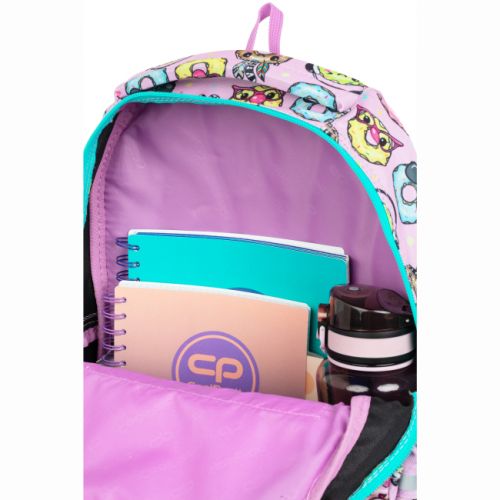Рюкзак молодіжний CoolPack JOY S Happy Donuts 17х39х28 см Рожевий — превʼю 3