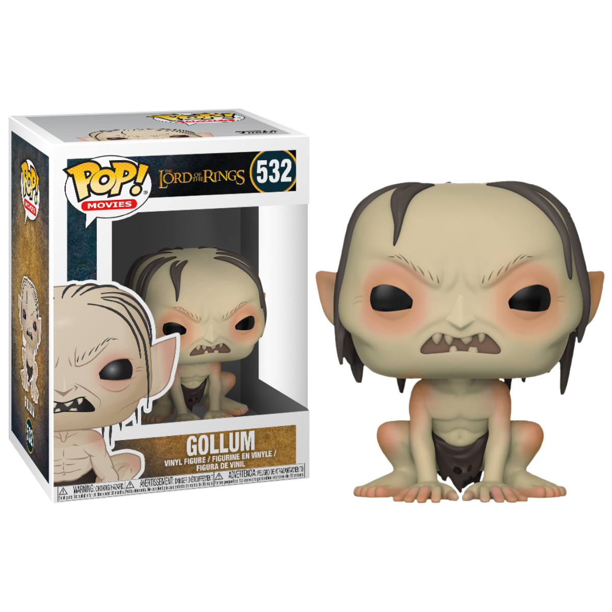 Колекційна фігурка Funko POP Володар кілець - Gollum для фанатів фентезі — превʼю 9