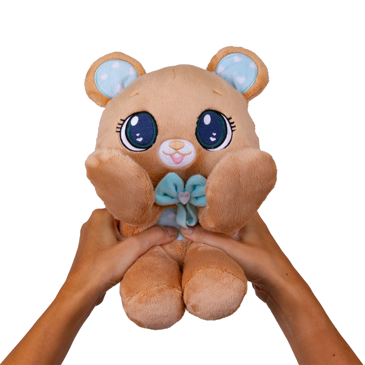 М'яка іграшка Peekapets — Ведмедик (Bear) — Коричневий — превʼю 11