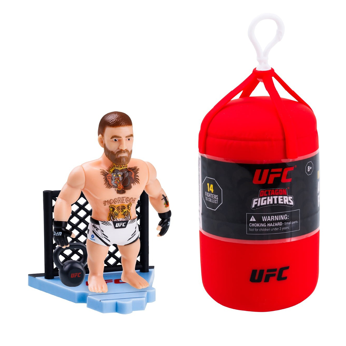 Ігровий набір UFC підвісна груша з колекційною фігуркою бійця 8 см — превʼю 14