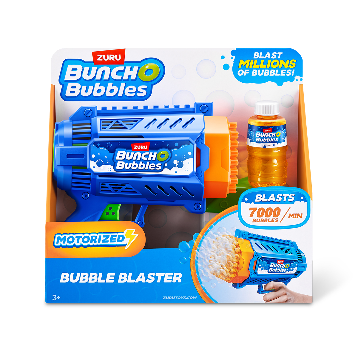 Бластер для мильних бульбашок Bunch O Bubbles Medium 7000 бульбашок на хвилину — превʼю 7
