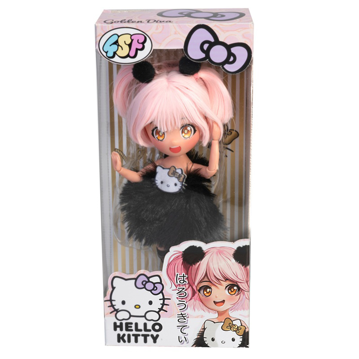Лялька 4SF Manga Dolls Hello Kitty Золота Діва 19,5 см — превʼю 20