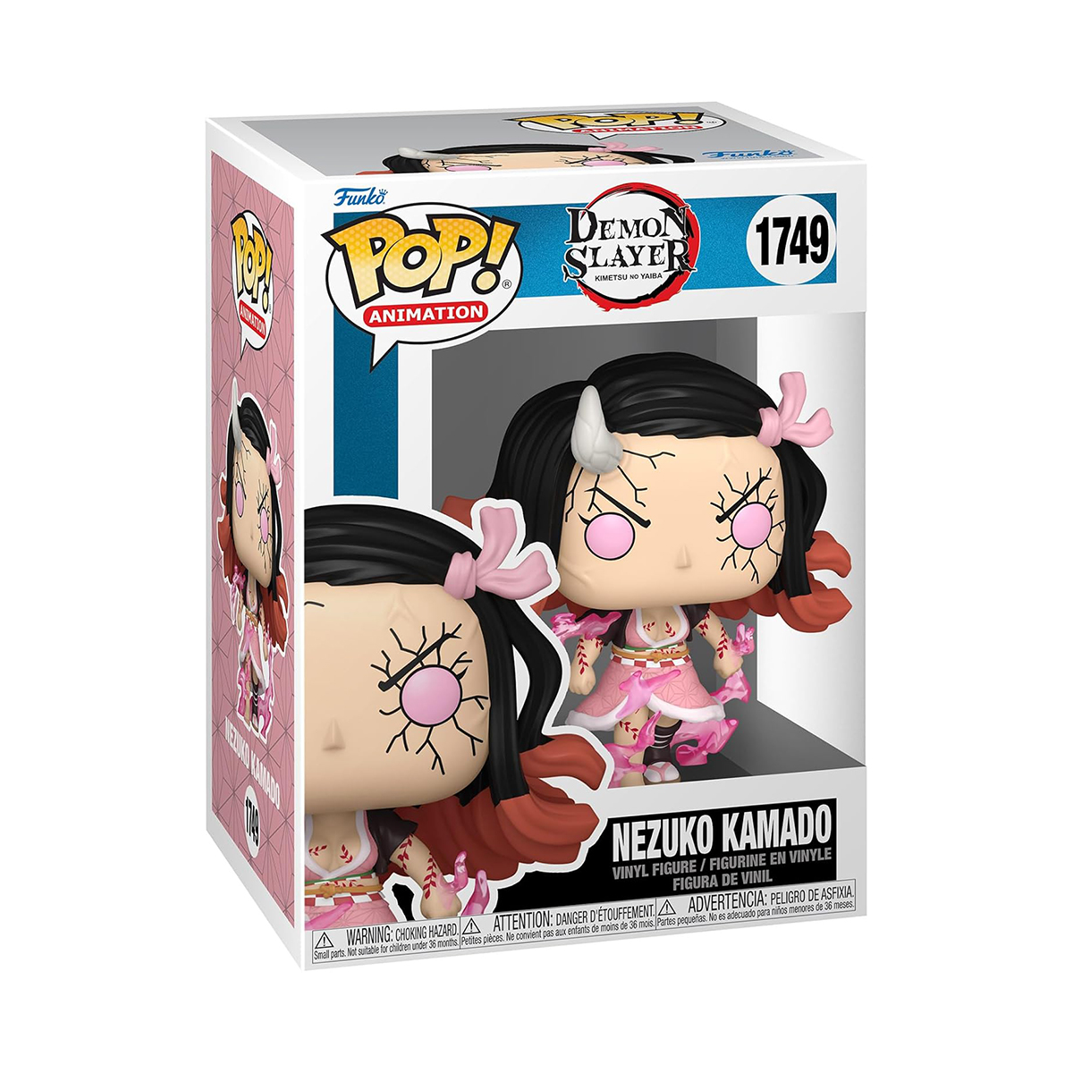 Колекційна фігурка Demon Slayer Nezuko - Funko POP аніме персонаж Multicolor — превʼю 3
