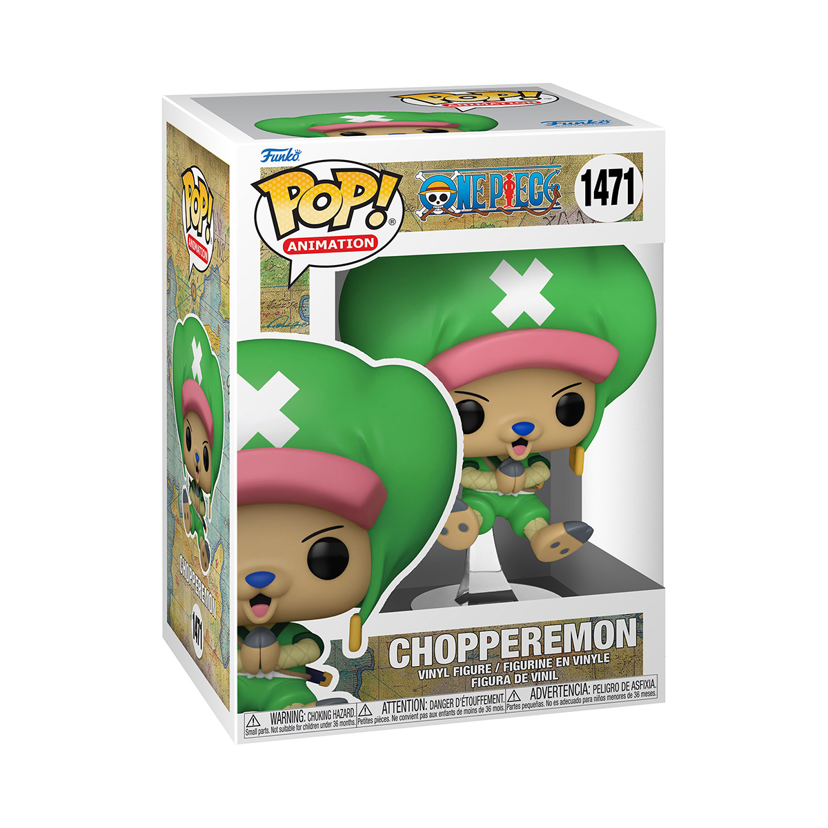 Колекційна ігрова фігурка аніме Funko POP One Piece - Choppermon Багатоколірний — превʼю 4