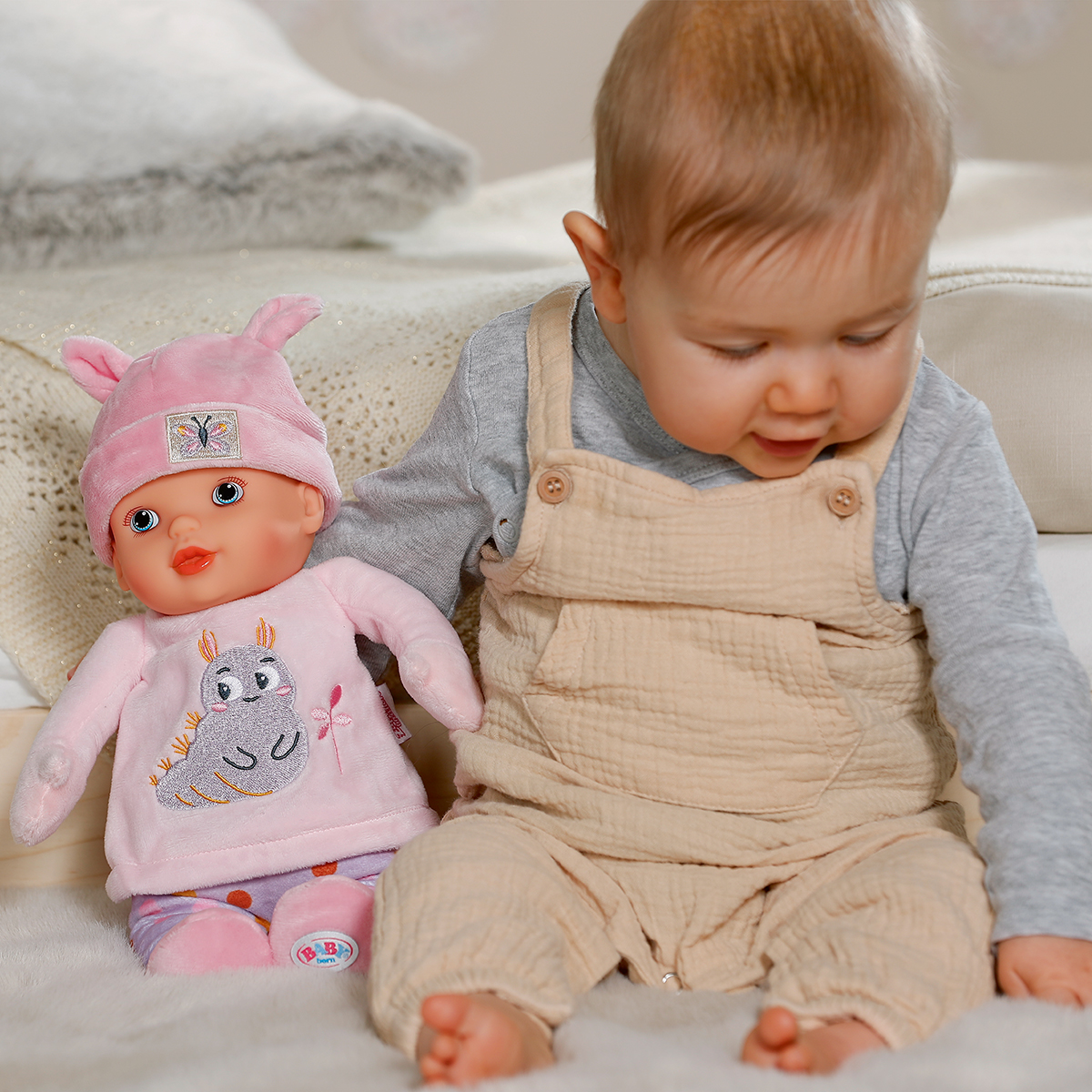 Лялька Baby Born For Babies Солодке малятко 30 см Рожева — превʼю 15