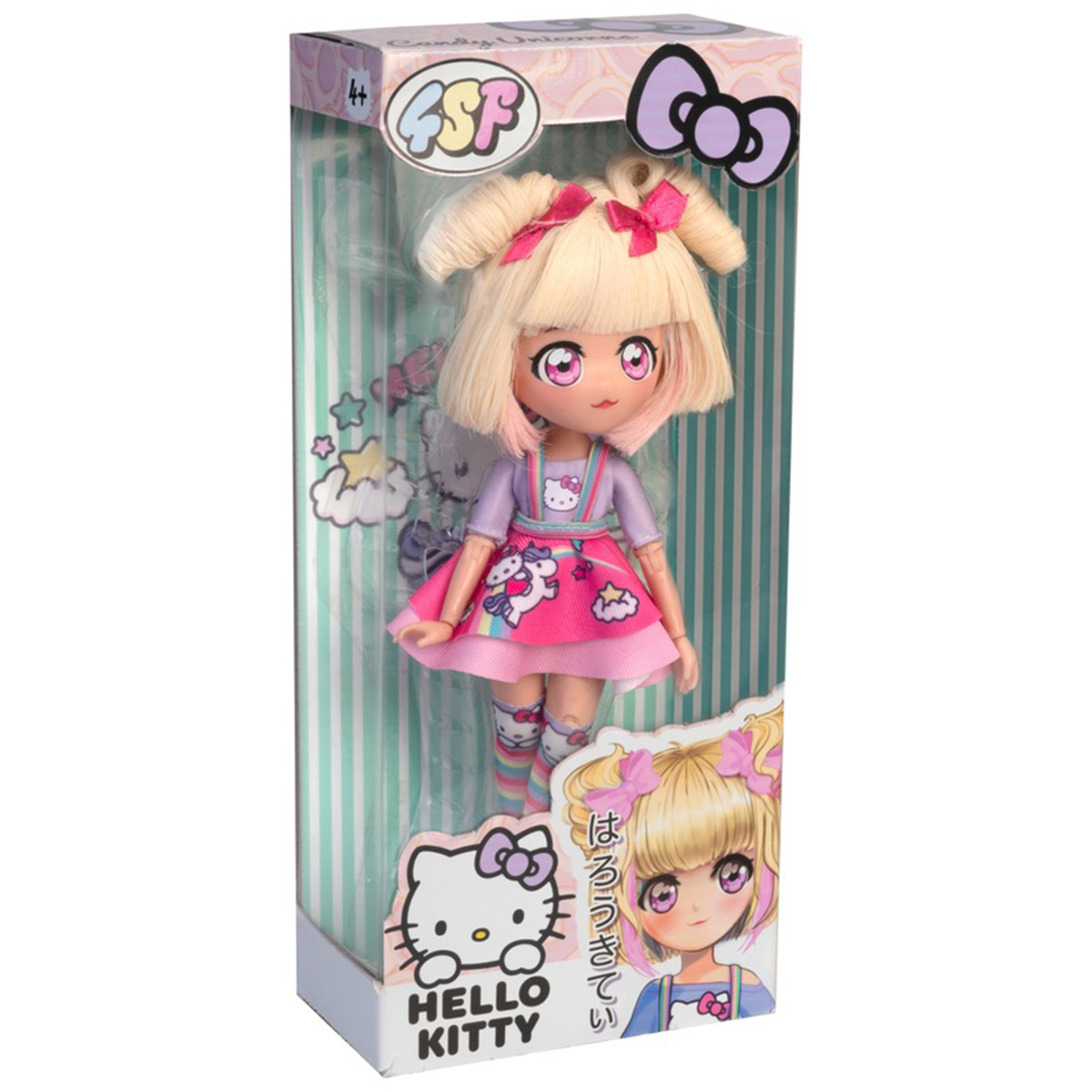 Лялька 4SF Manga Dolls Hello Kitty Цукерочка-єдиноріг 19,5 см — превʼю 12