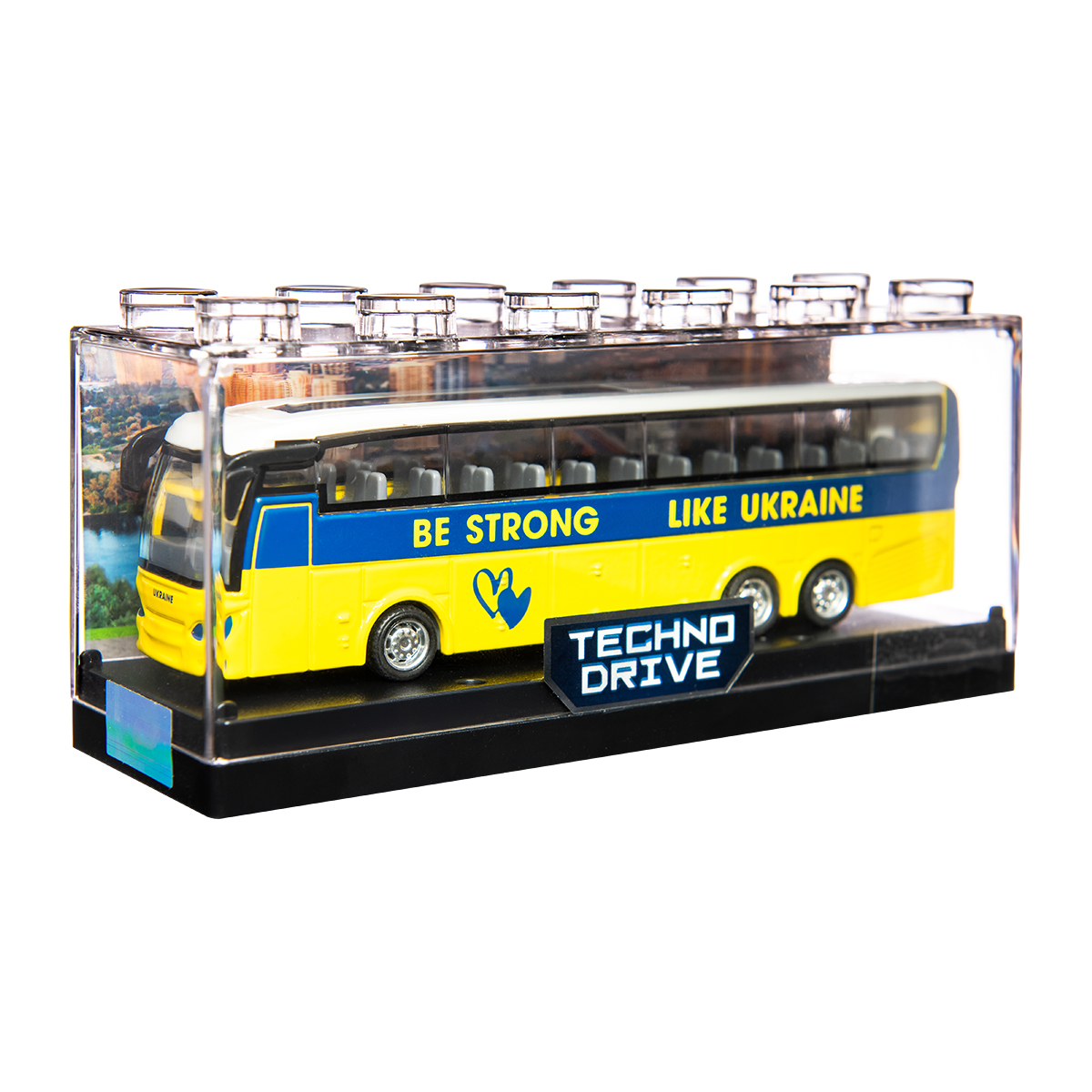 Автобус іграшковий TechnoDrive Екскурсійний Київ металевий 1:64 — превʼю 21