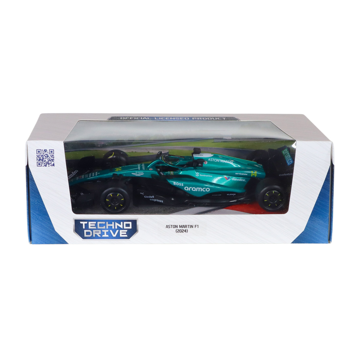 Автомодель Techno Drive Aston Martin F1 2024 металева 1:24 Бірюзова — превʼю 20
