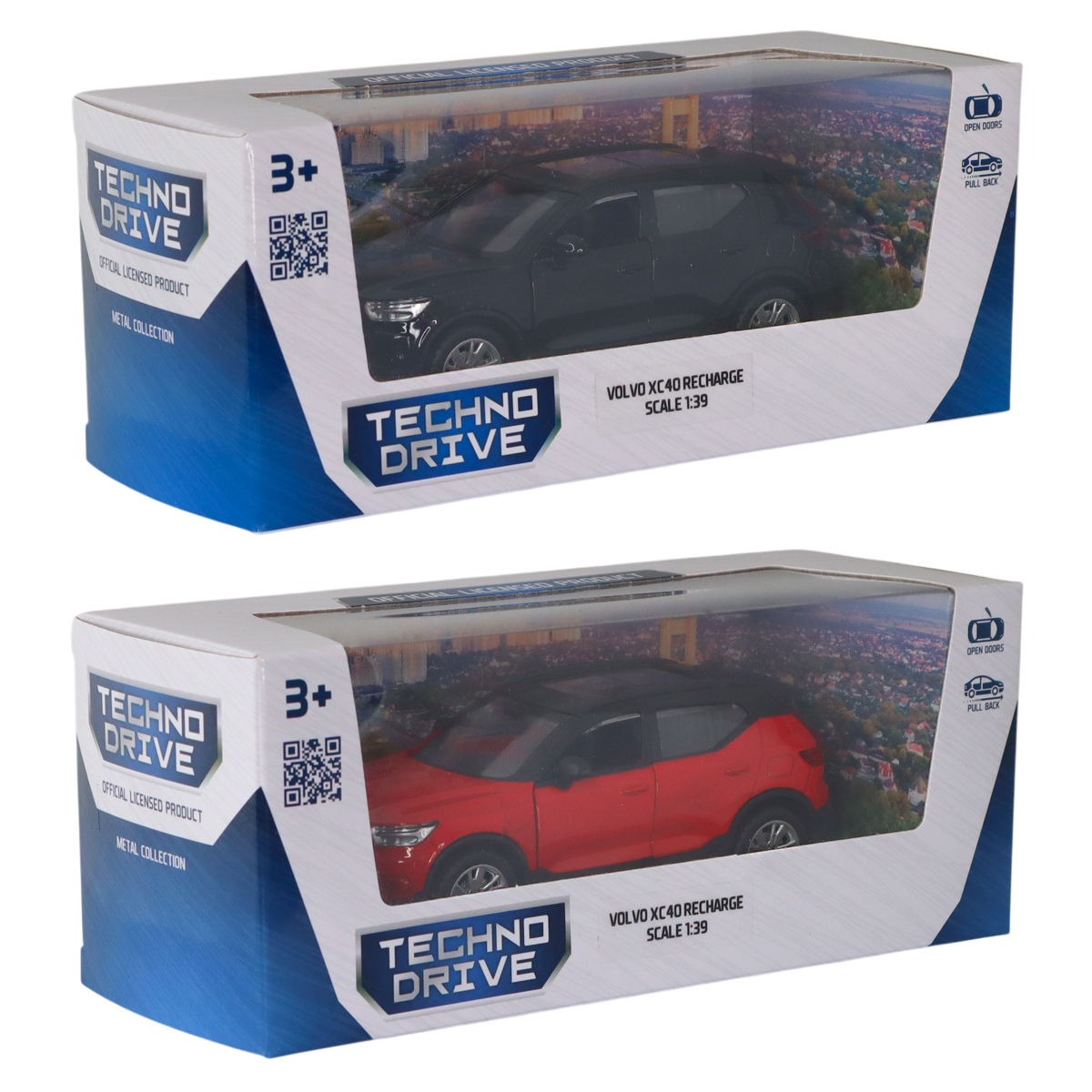 Автомодель Volvo XC40 металева 1:39 — превʼю 23