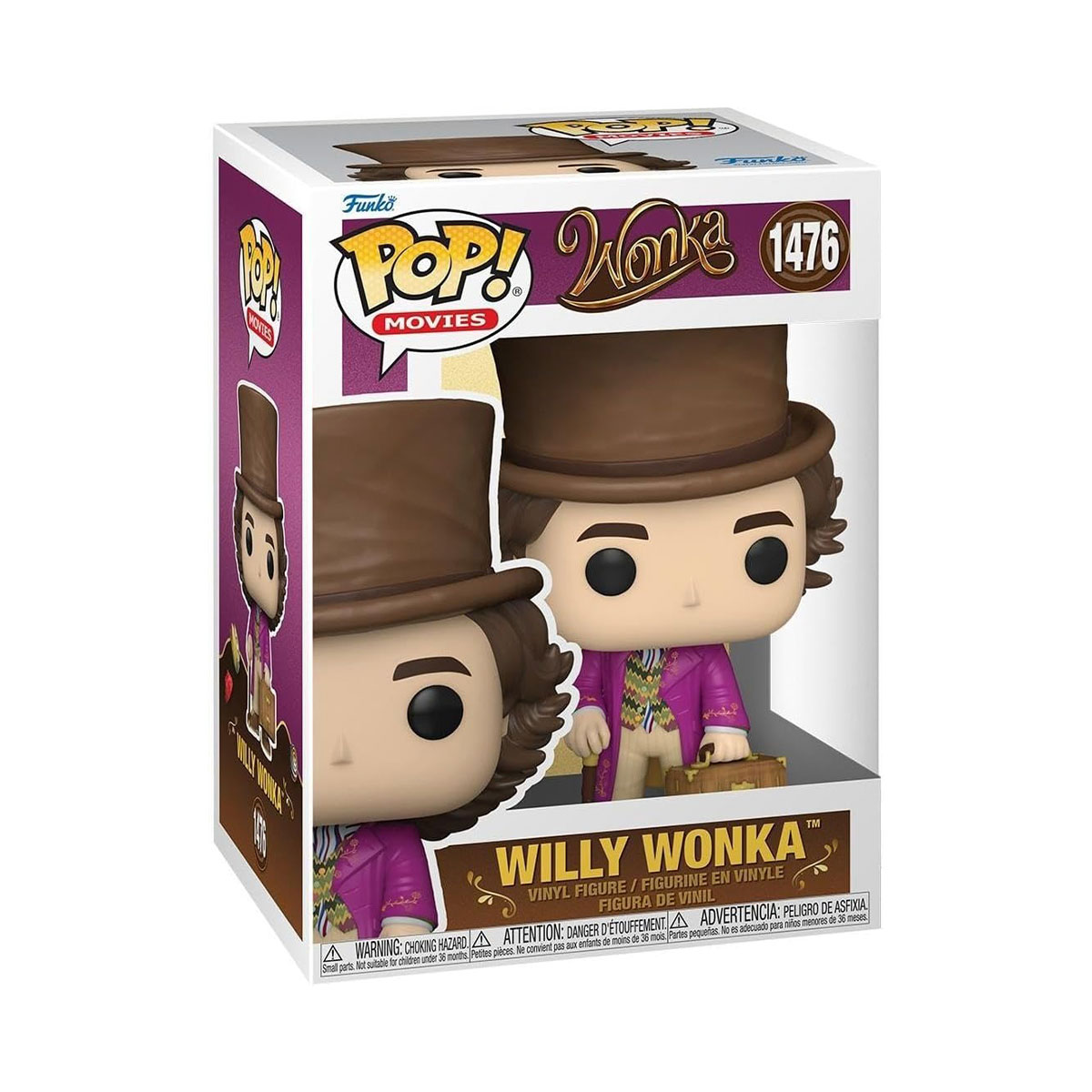 Ігрова фігурка Funko POP! Віллі Вонка 12 см — превʼю 6