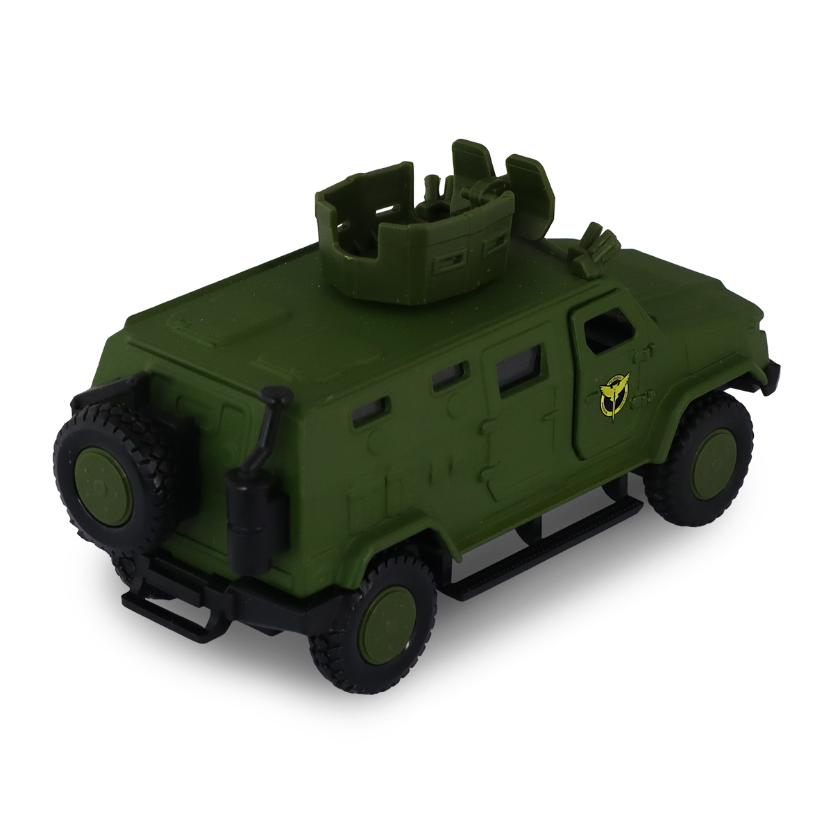 Модель іграшкова TechnoDrive Козак-2М1 Шеврони Героїв ГУР МО металева 12 см — превʼю 26