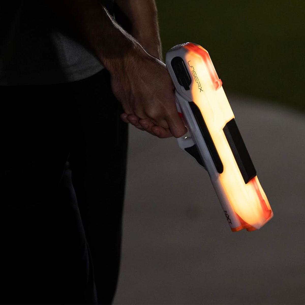 Ігровий набір для лазерних боїв Laser X NXT для двох гравців 30 см Black — превʼю 13