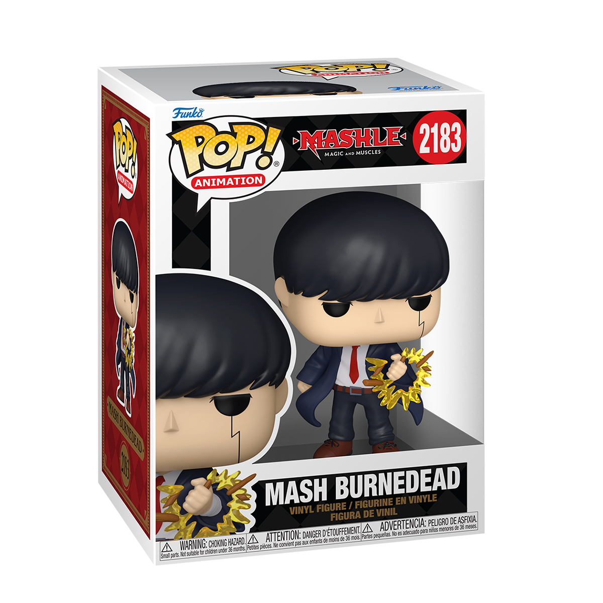 Колекційна фігурка Funko POP - Mashle Magic and Muscles Mash Burnedead — превʼю 4