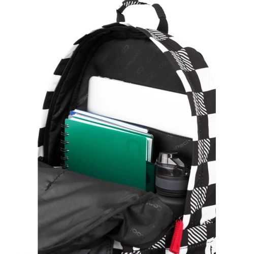 Рюкзак молодіжний CoolPack Scout CHECKERS 45x32x18 см Чорно-білий — превʼю 5