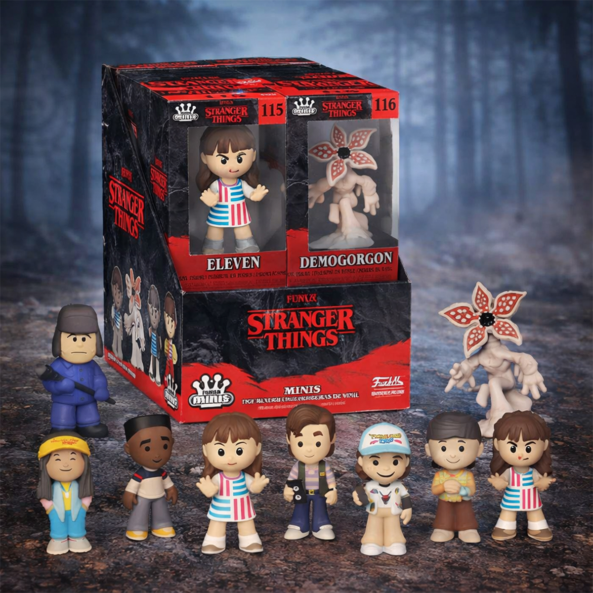 Ігрова фігурка Funko Mini Vinyl Figures Дивні дива S4 — превʼю 6