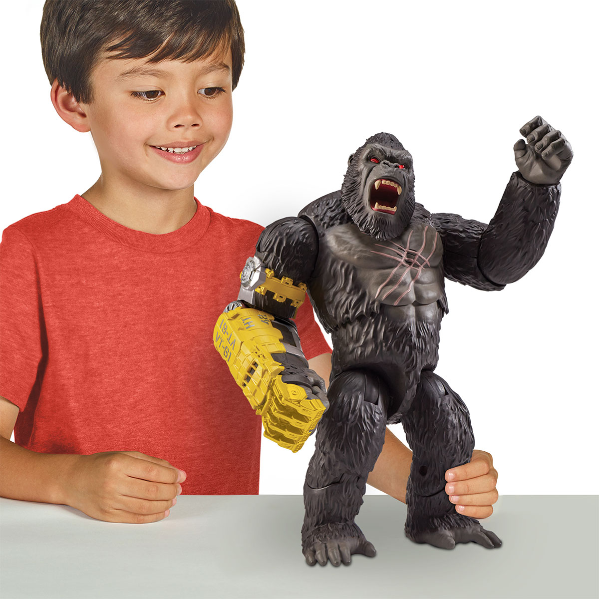 Фігурка Godzilla x Kong Конг з мегапотужним ударом світло звук — превʼю 15
